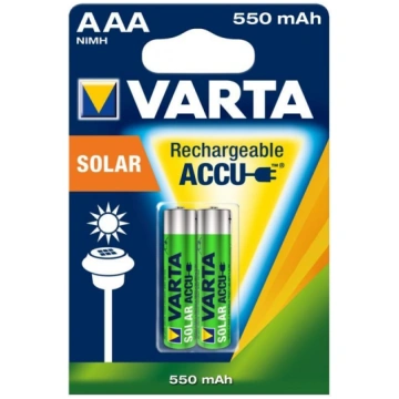 Uzlādējamās baterijas Varta, AAA, 550 mAh, 2 gab
