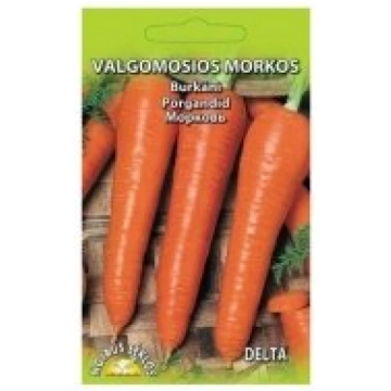 Standart vegetable Sēklas burkāni Delta 3g