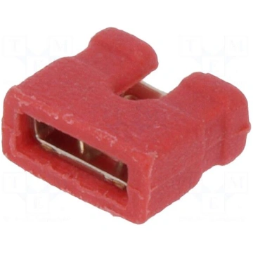 Jumper | pin strips | female | open | 2mm | 1x2 | 