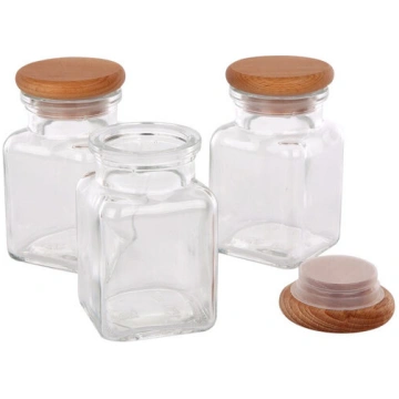 Stikla sāls uzglabāšanas trauki, 150ML