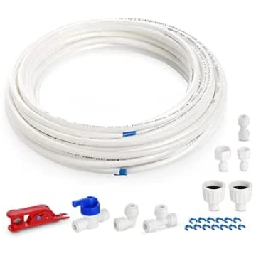 1Plusselect 15 m Water Inlet Pipe Universal Connec
