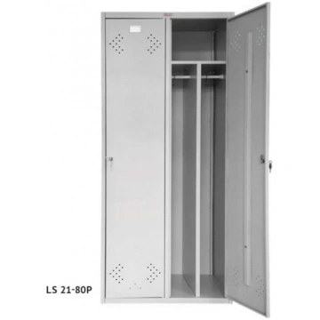 Metāla garderobes skapis LS 21-80P