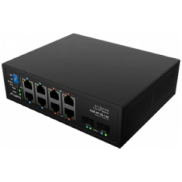 LANBERG SWITCH POE 4XBT 4XAT 4XSFP DIN UNMANAGMENT
