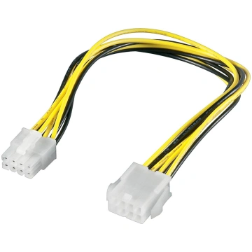 Goobay 51361 EPS PC power extension cable; 8-pin (