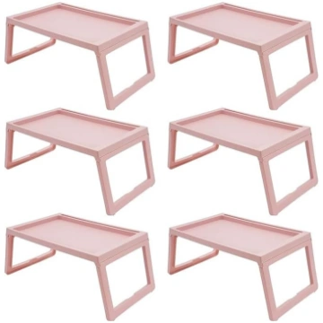 6 Pack Folding Tray, Mini Folding Table Tray for H