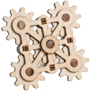 Koka 3D Mini Twister puzle EcoWoodArt, modelis EWA