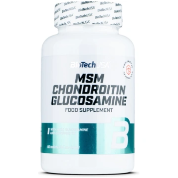 MSM Chondroitin Glucosamine Biotech USA 60 tablete
