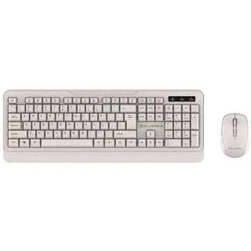 Tellur Green Wireless Keyboard and Mouse Nano Rece
