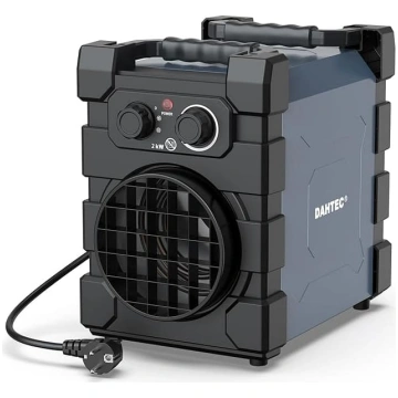 Profesionāls ventilatoru sildītājs ar smagu tēraud