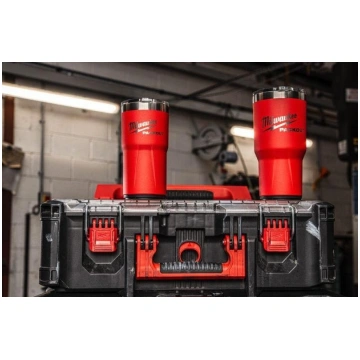 PACKOUT termo krūze, 887 ml, sarkana, Milwaukee, 4