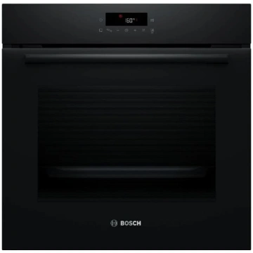 Krāsns pirolīze hba571bb4 melns BOSCH
