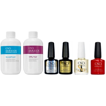 CND Shellac WildFire Starter Kit