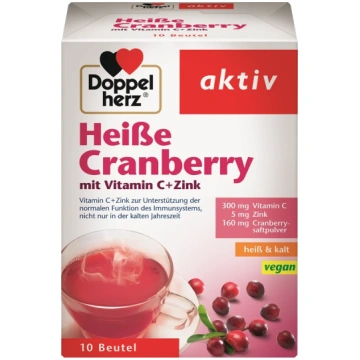 Doppelherz aktiv Heise Cranberry + C vitamīns + Ci