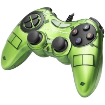 EGG105G Gamepad PC USB cīnītājs zaļš Esperanza ESP