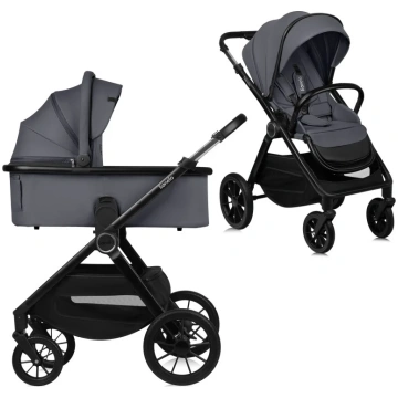 Universālie rati Lionelo Layla 2in1, pelēka krās