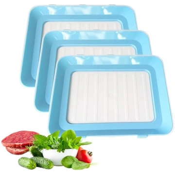 Stretch Fresh uzglabāšanas trauki, 3 komplekti, St
