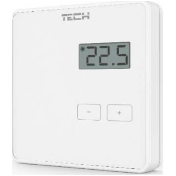 ROOM TEMPERATURE CONTROLLER WIRELESS WHITE R-8B ( 