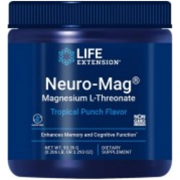 Neuro-Mag Magnesium L-Threonate, Tropical Punch - 