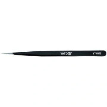 Taisnas antistatisks pincetes Yato YT-6916, 140 mm