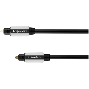 Optical cable toslink-toslink 0.5m Kruger&Matz Krü