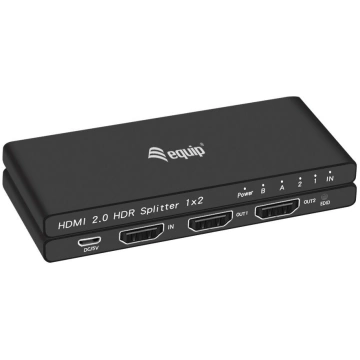Slēdzis Equip Equip Hdmi Splitter 2.0 2 Port Ultra