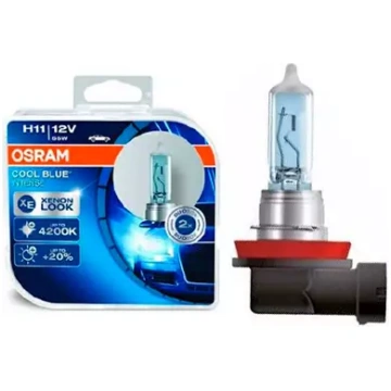 Halogēna spuldžu pāris Osram Cool Blue H11 12 V