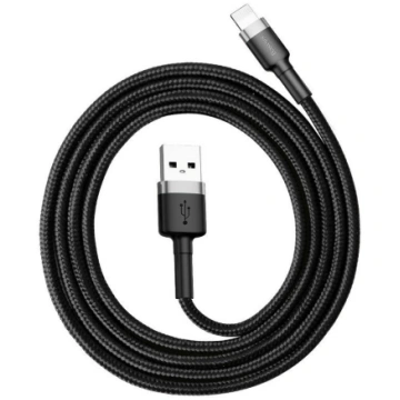 Baseus Cafule USB Lightning Cable 2,4A 1m (Gray+Bl