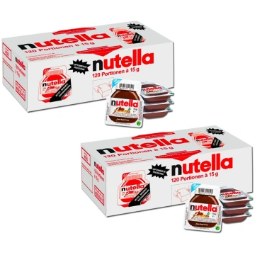 Ferrero Nutella confezione risparmio 240 vaschette