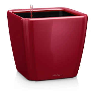 LECHUZA Quadro Premium 28 Scarlet Red, 16147