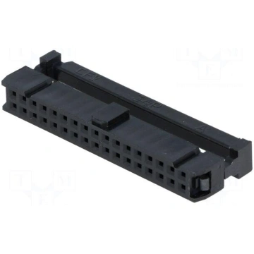 Plug | IDC | female | PIN: 34 | IDC | for ribbon c