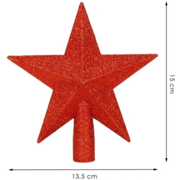 Ziemassvētku eglītes galotne Springos CA1196 15 cm
