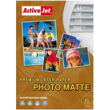 Activejet AP4-110M100L matte photo paper for laser