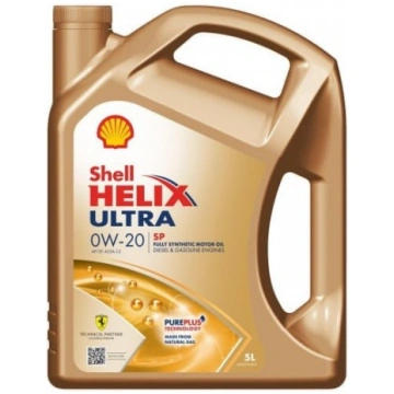 Motoreļļa SHELL HELIX ULTRA SP 0W-20 5L
