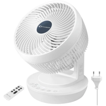 Klusais turboventilators un 3D gaisa cirkulators 3