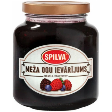 Ievārījums Meža ogu 362ml, Spilva