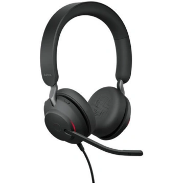Vadu austiņas Jabra Evolve2 40, melna krās