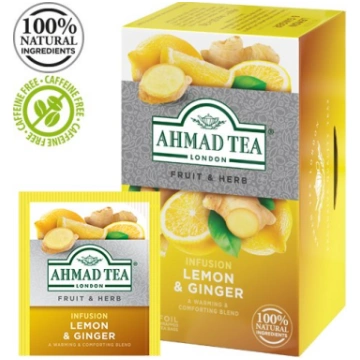 20Alu. Herbal Tea. Lemon & Ginger infusion