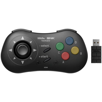 8BitDo: NEOGEO Wireless Controller - Black (PC/Mob