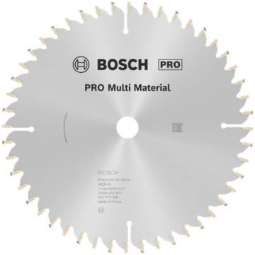 Zāģripa Bosch Pro Multi, 184 mm x 16 mm