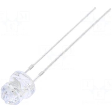 LED | blue | 4.85mm | 750÷1120mcd | Front: Diamond