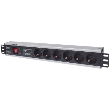 Jaudas slēdzis, Intellinet, 19" 1.5U Rackmount 6-W