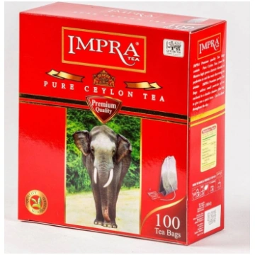 Impra Ceylon Premium melnā tēja paciņās 180g 100ga