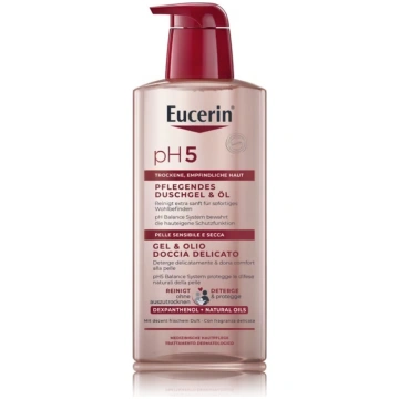 Eucerin Shower Gel & Oil pH5 dušas gēls / eļļa jut