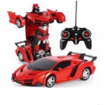 LEAN Toys Auto Robot Transformer + Remote Control 