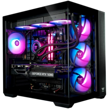 Thermaltake FTW RTX 5080 Black, gaming PC black/tr