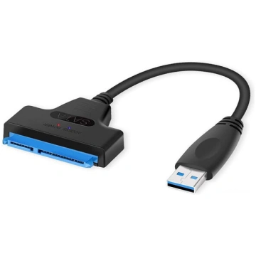 Adapteris MODUX SATA SSD HDD USB 3.0, Juoda
