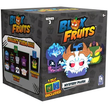 BLOX FRUITS Plīša rotaļlieta slēgtā iepakojumā, 10