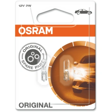 2W 12V BLISTER STANDARTLAMPA 2gb. OSRAM O2722-02B