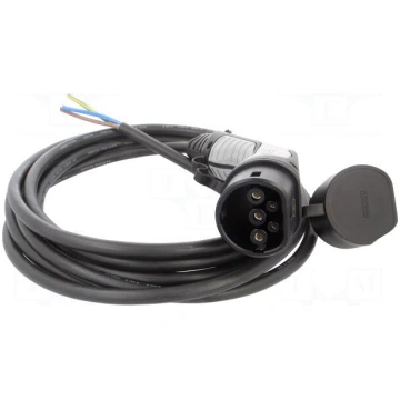EMobility: cable | 1x0.5mm2,3x6mm2 | 250VAC | 8kW