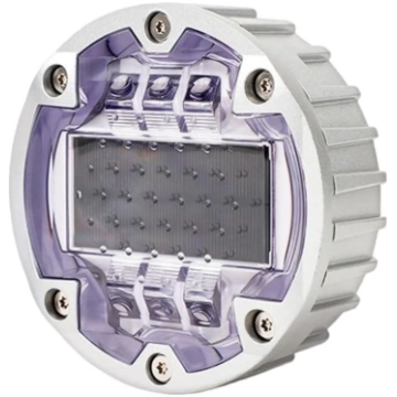 6 LED-Auffahrtlichter, IP68 wasserdichte Solar-Str
